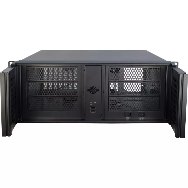 Serverio korpusas Inter-Tech 4U-4098-S Rack juodas