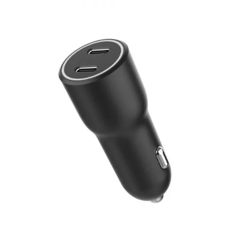 Gembird TA-UC-C2PD40-CAR-01 maitinimo adapteris juodas
