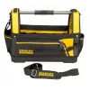 Įrankių dėžė STANLEY 1-93-951, plastikinė, atverčiamas dangtis, rankenos, 480×250×330 mm, juoda