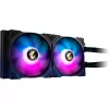 GIGABYTE AORUS WATERFORCE X 280 procesoriaus skysčio aušintuvas, juodas, 1 vnt.