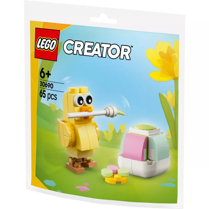 Bricks Creator 30690 Velykinis kiaušinis su viščiuku piešimo pramogos