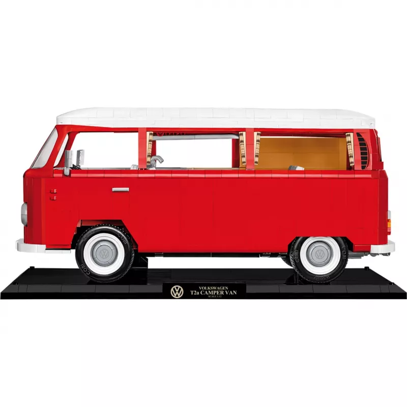 Cobi Cars Scale 1:12 Volkswagen T2a Camper Van Executive Edition modelio rinkinys, mastelis 1:12