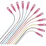 Tinklo kabelis Helos Faserpigtail 12 x SC OM4 50/125µm 2.0m Įvairiaspalvis
