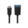 Belkin USB 3.0 lizdas 5GBit/s USB-C į USB-A 1m pilka (F2CU036BTBLK)