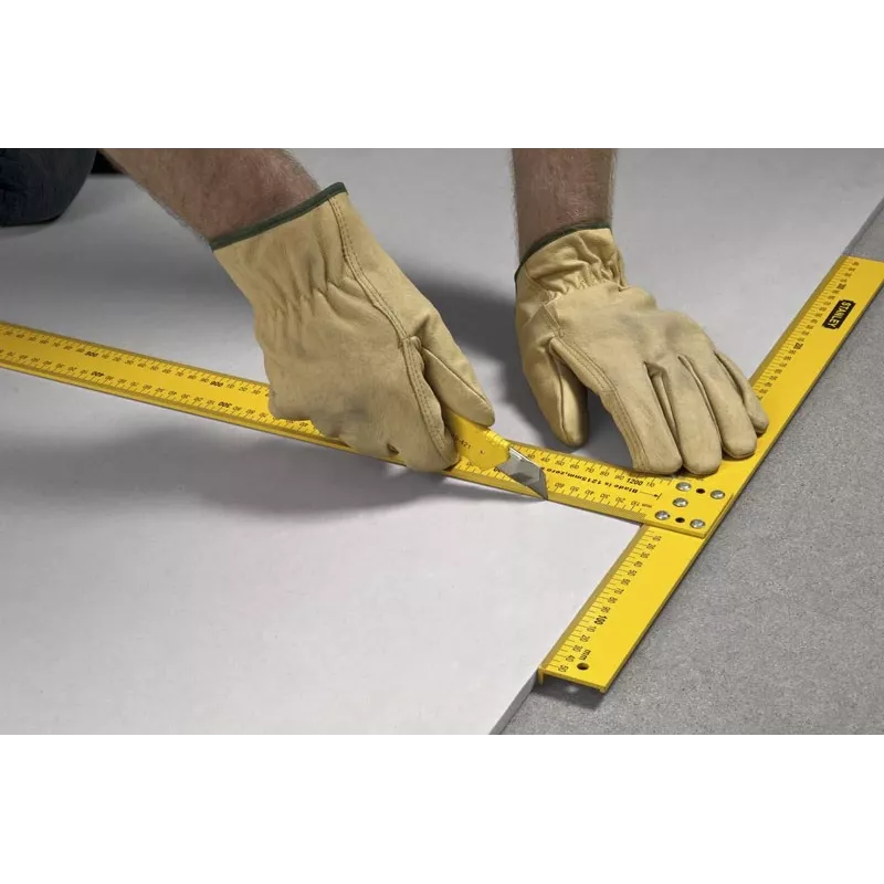 T-šablonas Stanley STHT1-05894 122 cm Metalinis Geltonas