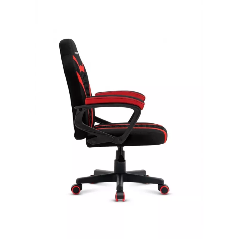 Vaikiška žaidimų kėdė Huzaro Ranger 1.0 Raudona Mesh, juoda, raudona