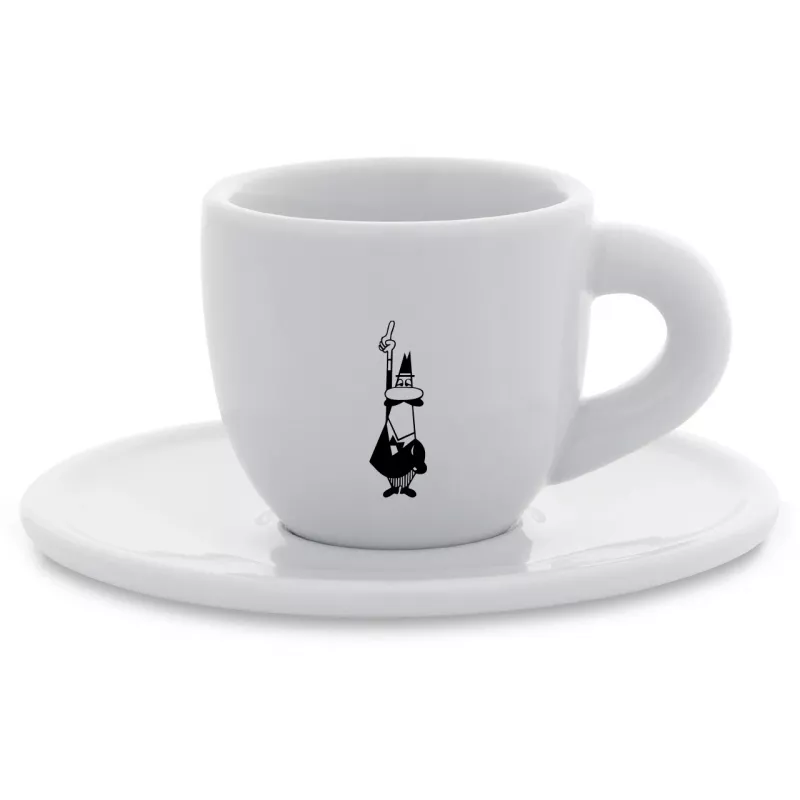 Bialetti Moka puodelis Istituzionale White, porcelianas