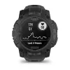 Išmanusis laikrodis GARMIN Instinct — 45 mm, 3,05 cm (1,2 col.) AMOLED 390×390 jutiklinis ekranas, 4 GB, GPS, silikoninis dirželis juodas, 53 g