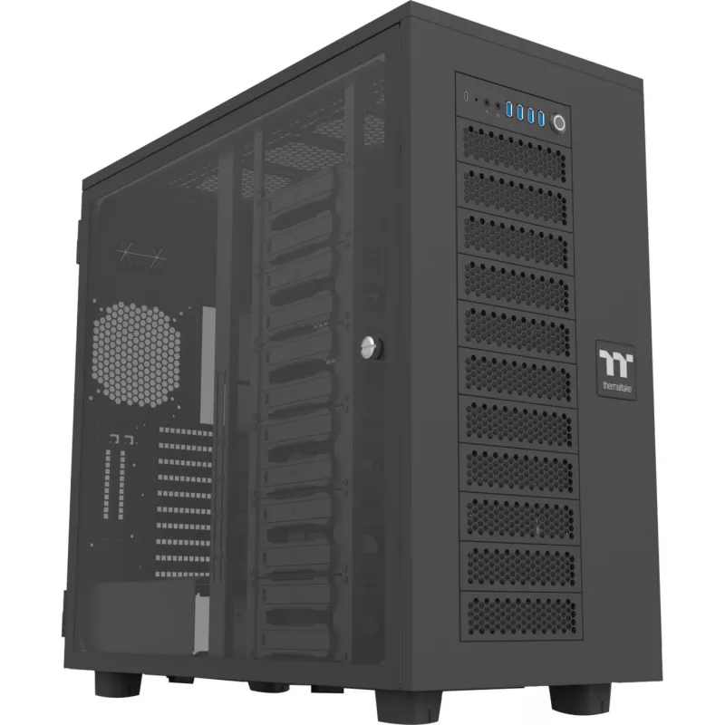 Thermaltake Enclosure AX700 TG Super Tower Juoda retail - Tower (CA-11B-00F1WN-00)
