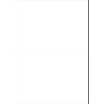 Iškirptos etiketės HERMA 10707 21 cm x 14,8 cm 2 etiketės lape