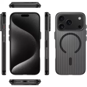 4smarts Design Case Aero iPhone 17 Pro, juodas (541641)
