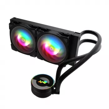 In Win IW-LC-MR24 kompiuterio aušinimo sistema Procesoriaus skysčio aušinimo rinkinys 12 cm Juoda