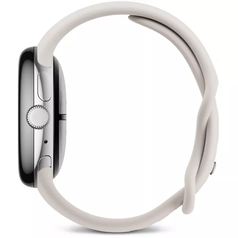 Google Pixel Watch 3 AMOLED 41 mm Skaitmeninis liečiamasis ekranas Sidabrinis Wi-Fi GPS (palydovas)