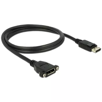DisplayPort laidas DeLOCK 85114 1 m M-F juodas