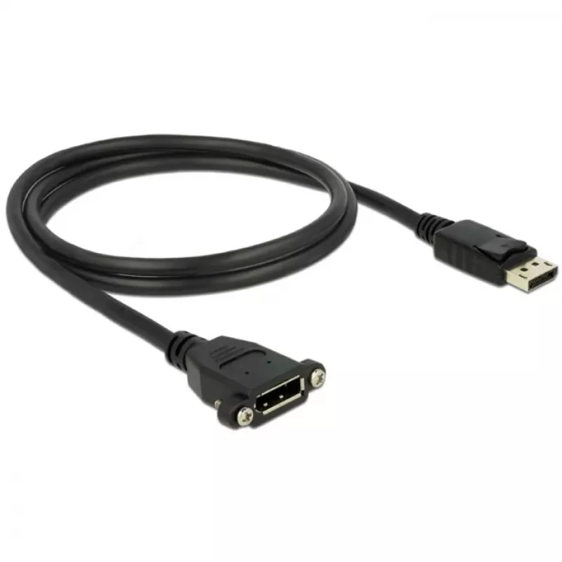 DisplayPort laidas DeLOCK 85114 1 m M-F juodas