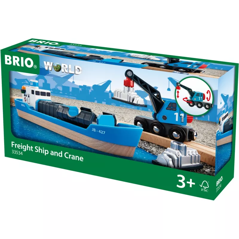 Lift and Load žaislas BRIO 7312350335347