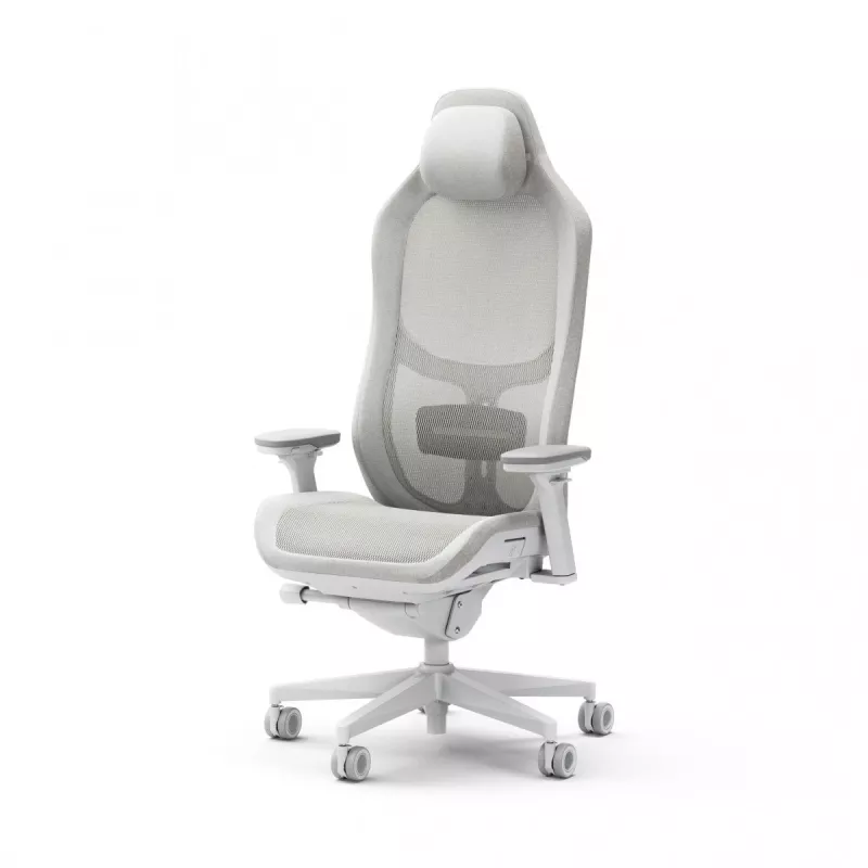 Fractal Design Refine Mesh žaidimų kėdė - šviesiai pilka