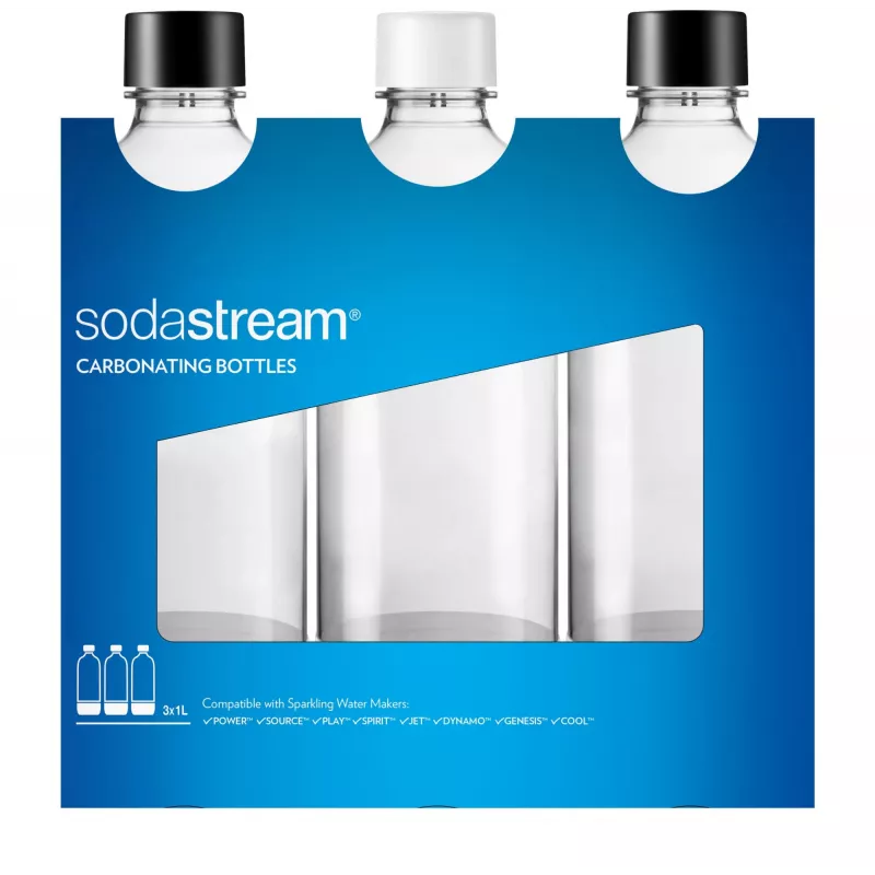 Gazuojantis butelis SodaStream 2260525 3 vnt.