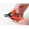 Įstrižosios replės DeLOCK šoninės žnyplės oranžinės 12,7 cm