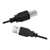 USB laidas LogiLink CU0009B 5 m USB A USB B Juodas