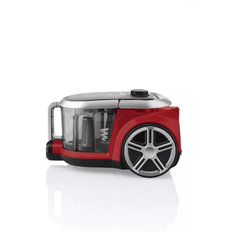 ETA | Dulkių siurblys | ETA351790000 Stormy Turbo | Be maišelio | Galia 800 W | Dulkėms 2,2 L | Juoda/Raudona