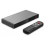 Digitus 4K HDMI jungiklis 3x1, metalinis, juodas, 18 Gbit/s