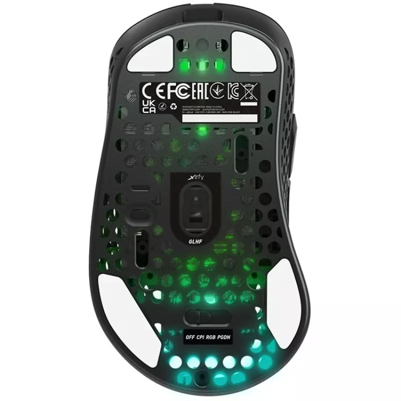 Cherry M4W-RGB-Juoda gaminys, juodas