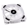 CORSAIR LL120 RGB 120mm Baltas PWM korpuso ventiliatorių 3 vnt. rinkinys