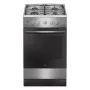 Viryklė Amica, 57GGH4.23ZPF Xx, dujinė, ekstruduota, nerūdijantis plienas, 50 cm