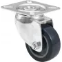 Pasukamas ratukas Roadinger 50 mm, pilkas — keičiamas pasukamas ratukas įrangai ir baldams