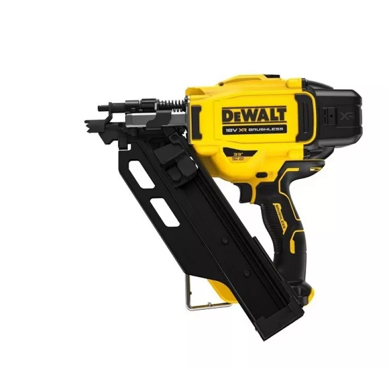 Vininis pistoletas DeWALT DCN930N-XJ 18V bevielis su kampine dėtuve, 2,8 mm, 5–90 mm kabės, 55 talpa