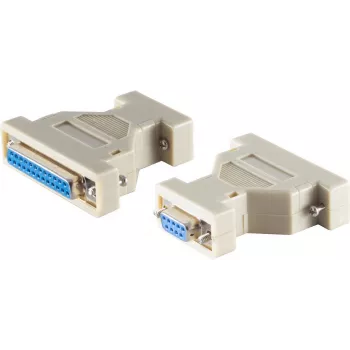 Sub-D adapteris ShiverPeaks 9 kontaktų į 25 kontaktus – jungčių adapteris RS-232 įrenginiams