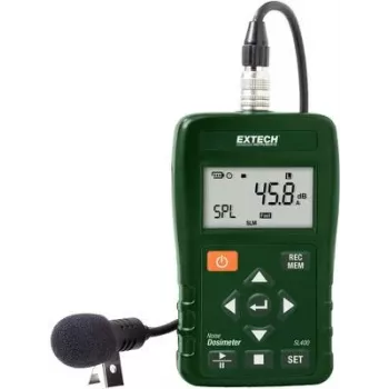 „Extech“ garso lygio matuoklis su duomenų kaupikliu SL400, 30–143 dB, 20 Hz – 8 kHz (SL400)