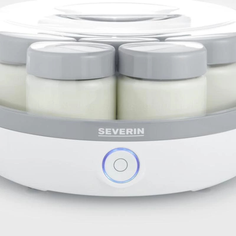 Severin Jogurto Gaminimo Įrenginys 7 vnt. 150 ml baltas JG 3518 (JG 3518)