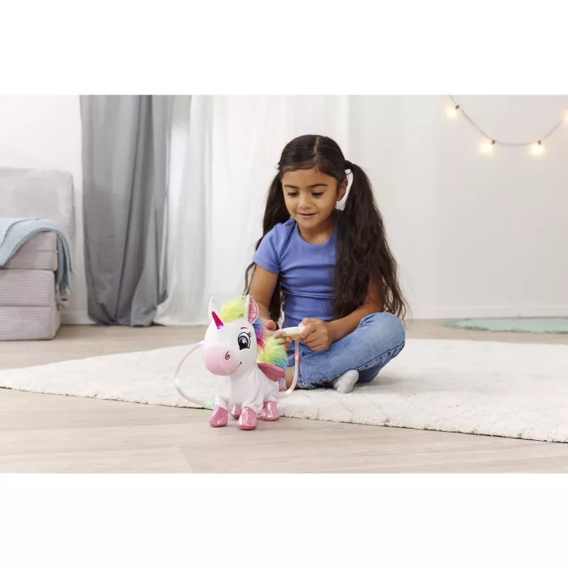 Minkštas žaislas Simba-Dickie Simba PetZoo Vaivorykštinis vienaragis pliušinis vaikams