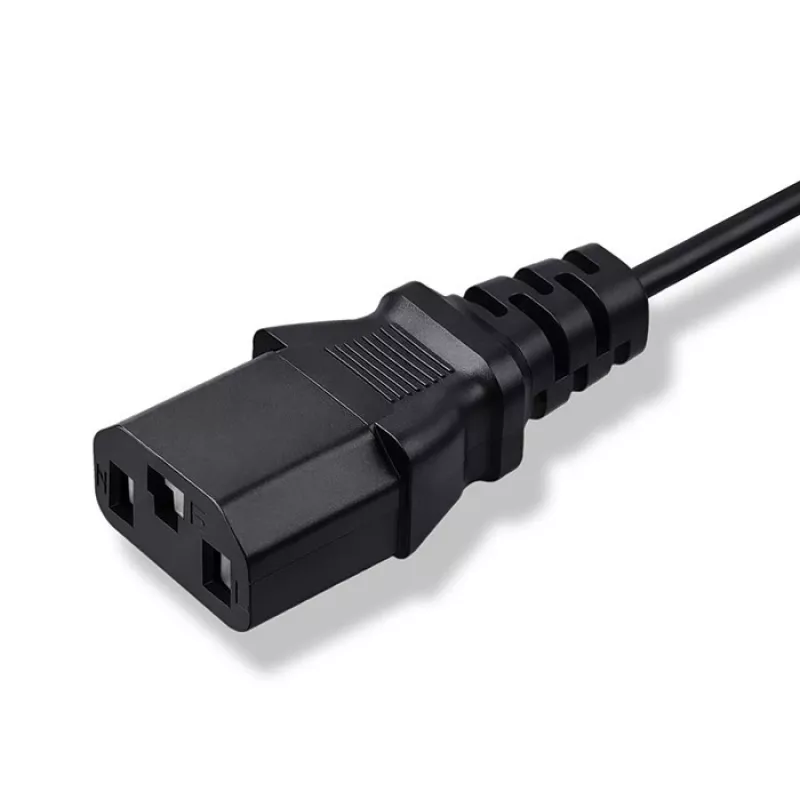 Įkroviklis QOLTEC 36V–42V 2A su C14 IEC 3 kontaktų jungtimi, skirtas elektrinių dviračių baterijoms