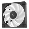 Ventiliatorius DeepCool FD12 ARGB-3 viename 12 cm juodas baltas 3 vnt. maksimalus oro slėgis 2,56 mmH2O