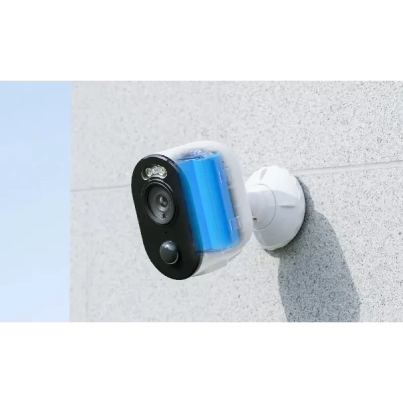 IP apsaugos kamera Reolink Argus Series B310 Bullet 3 MP, belaidė, baterija/saulės energija 6000 mAh, IP65, 2304×1296, 115° apžvalga, PIR, dvipusis garsas
