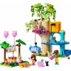 Konstruktorius LEGO Friends 42666 Katės gimtadienio medžių namelis, 321 vnt., 6+ m., 180×160×100 mm
