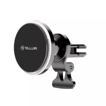 Belaidis automobilinis įkroviklis Tellur TLL151431, suderinamas su MagSafe, 15 W, juodas, išmaniesiems telefonams