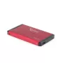 Gembird EE2-U3S-2-R saugojimo įrenginio korpusas 2,5 colių HDD korpusas Raudonas