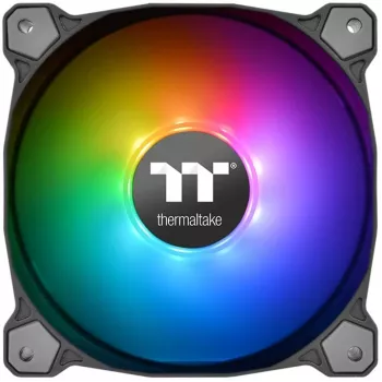 Thermaltake Pure 12 ARGB 120mm korpuso ventiliatoriai, 3 vnt., juodi