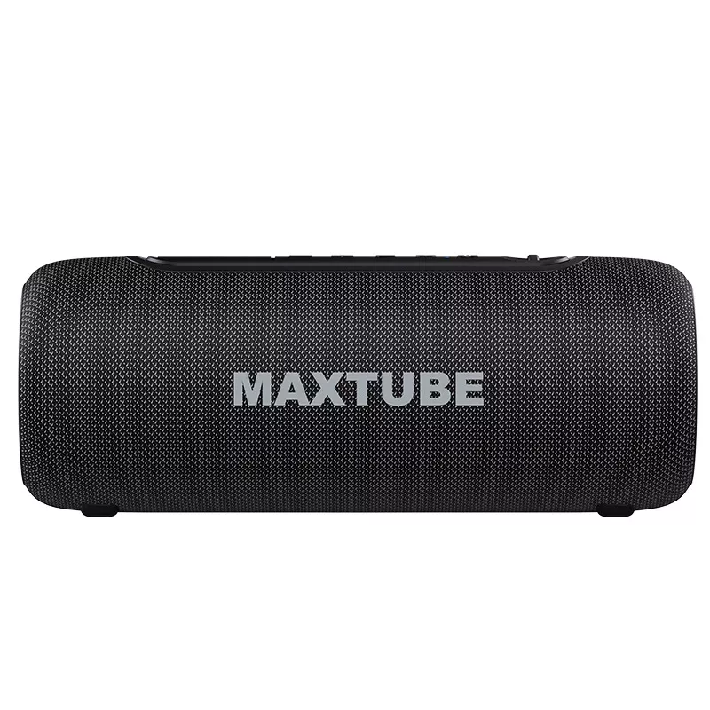 Garsiakalbiai TRACER MaxTube 20W TWS Bluetooth, juodi — nešiojamas belaidis garsas, stereofoninis garsas