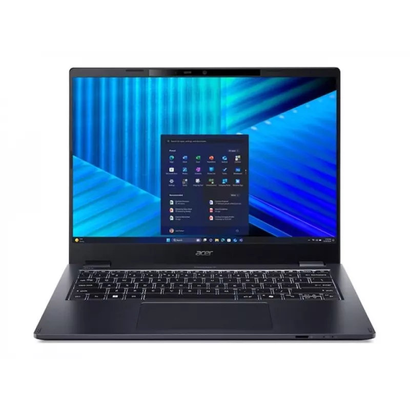 Laptop Acer TravelMate P4 TMP414-55 Intel Core Ultra 7 255U, 14 colių WUXGA, 32 GB DDR5, 1 TB SSD, Windows 11 Pro, juoda