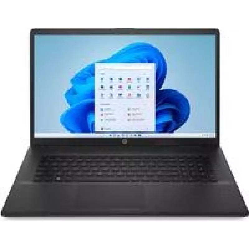 HP 17-cn0112ng 17,3 nešiojamasis kompiuteris HD+, Intel Celeron N4120, 8GB RAM, 512GB SSD, Windows 11 (AW0W5EA#ABD)