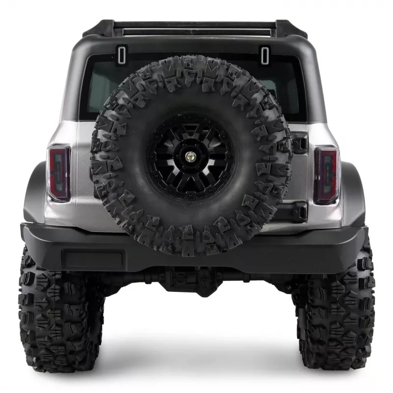 Radijo bangomis valdomas vikšrinis modelis Amewi AMXRock Caballo 4WD 1:10 metalo pilkos spalvos