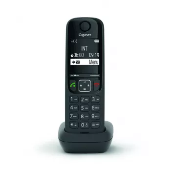 Analoginis / DECT telefonas Gigaset AS690HX belaidis ragelis Skambintojo ID juoda