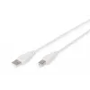 Assmann USB jungiamasis kabelis, A–B tipo, kištukas/kištukas, 3,0 m, USB 2.0, UL, smėlio spalvos (AK-300102-030-E)