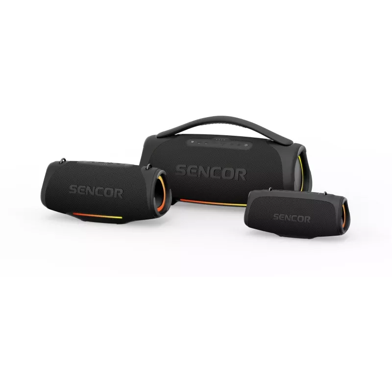 Nešiojamasis Bluetooth garsiakalbis SENCOR RESONEX MIDI 80W, IPX7 atsparus vandeniui