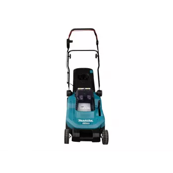 „Makita DLM382PM2“ – vejapjovė – belaidė – 18 V – 4 Ah – 2 baterijos – 3700 1/min – 38 cm – 16,9 kg